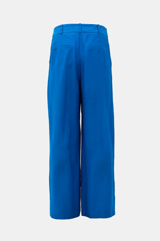 Smythe Pleated Wide Leg Trouser