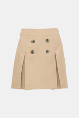 Smythe Pleated Mini Skirt