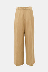Smythe Pleated Wide Leg Trouser