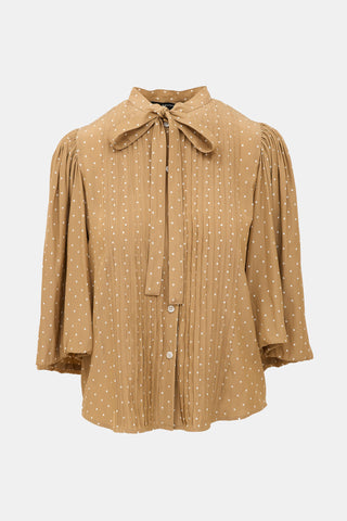 Smythe Polka Dot Blouse