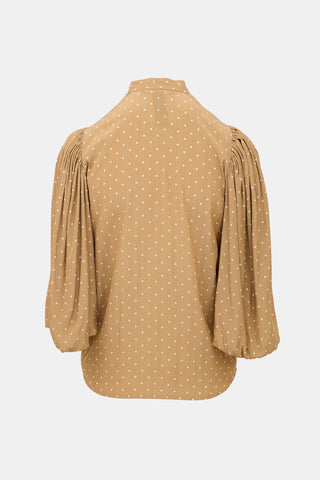 Smythe Polka Dot Blouse