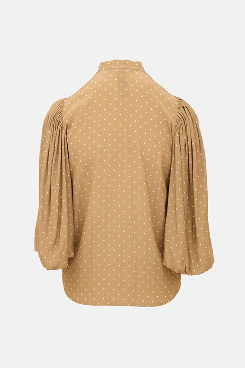 Smythe Polka Dot Blouse