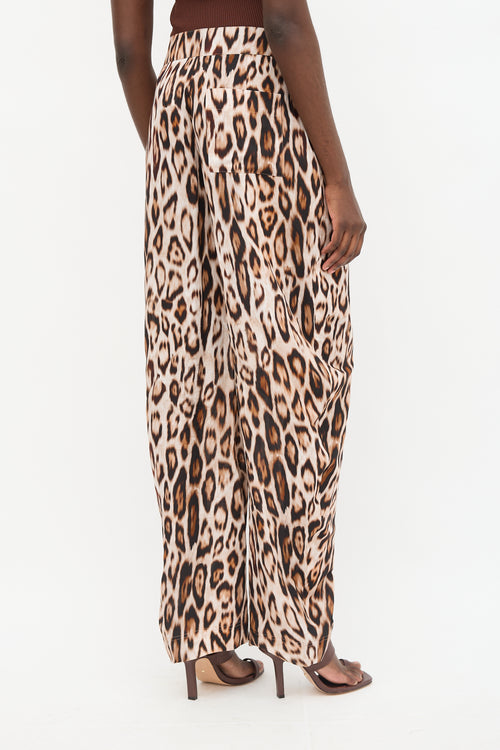 Smythe Printed Wide Leg Pant