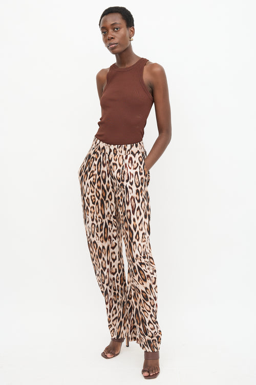 Smythe Printed Wide Leg Pant