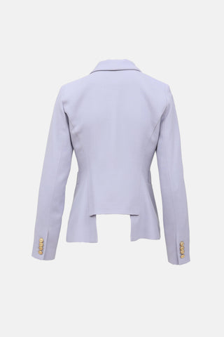 Smythe Wool Duchess Single Button Blazer