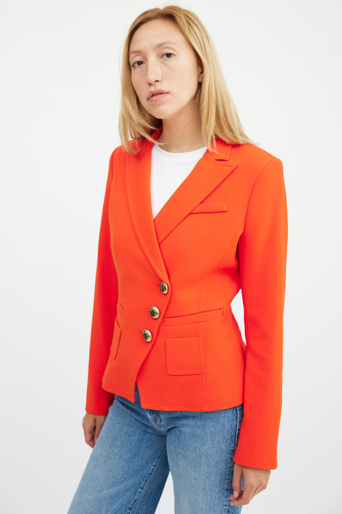 Smythe Asymmetrical Wrap Blazer
