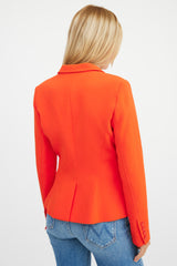 Smythe Asymmetrical Wrap Blazer