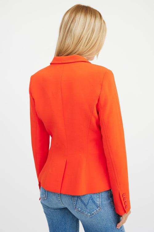 Smythe Asymmetrical Wrap Blazer
