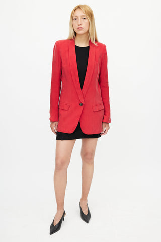 Smythe Long Shawl Blazer