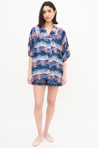 Smythe Satin Printed Shirt