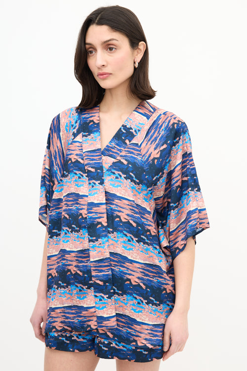 Smythe Satin Printed Shirt