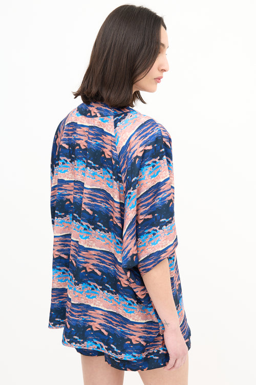Smythe Satin Printed Shirt