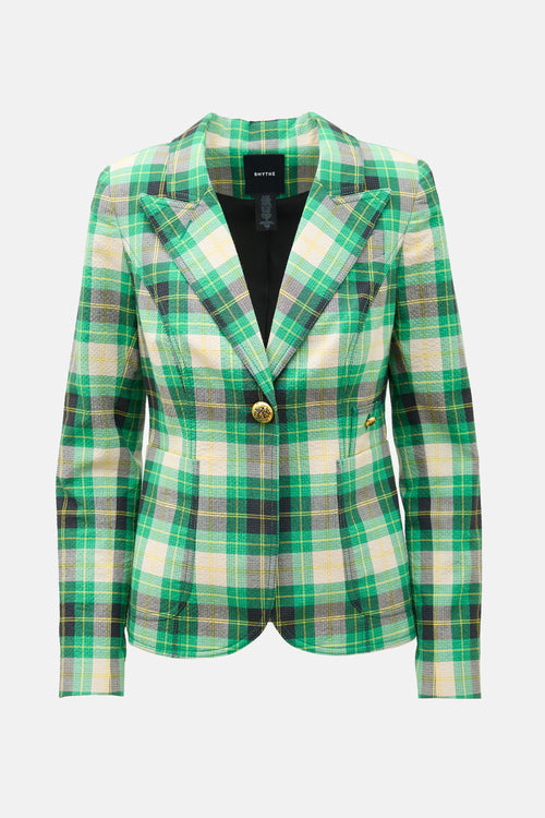 Smythe Seersucker Duchess Blazer