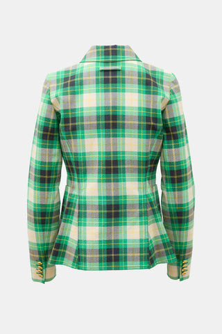 Smythe Seersucker Duchess Blazer