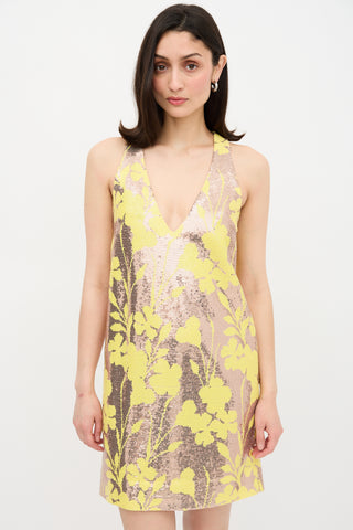 Smythe Sequin Shift Dress