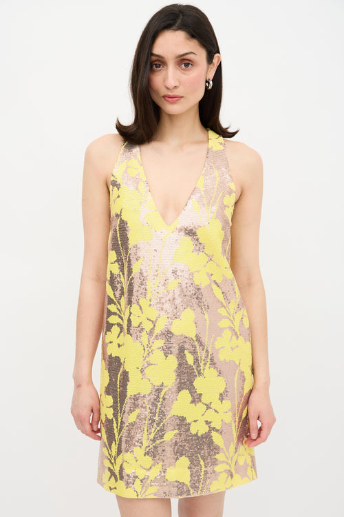 Smythe Sequin Shift Dress