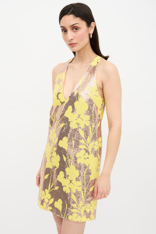 Smythe Sequin Shift Dress