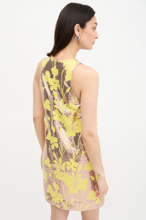 Smythe Sequin Shift Dress