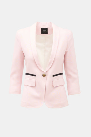 Smythe Shawl One Button Blazer