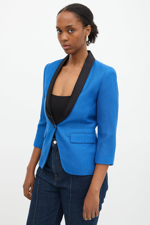 Shawl One Button Blazer