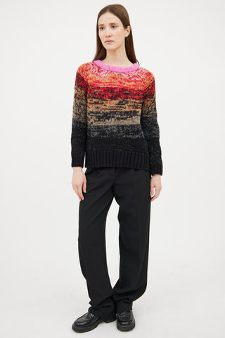 Smythe X Augden Black & Multicolour Knit Sweater