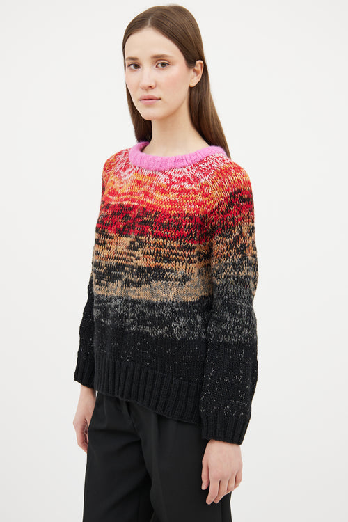 Smythe X Augden Black & Multicolour Knit Sweater