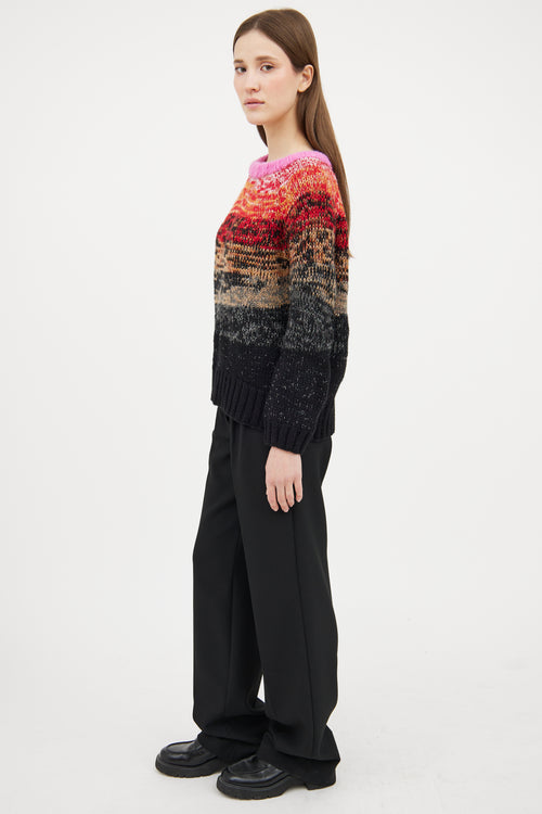 Smythe X Augden Black & Multicolour Knit Sweater