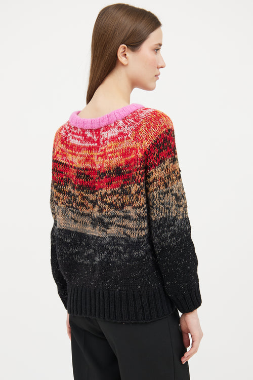 Smythe X Augden Black & Multicolour Knit Sweater