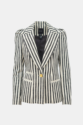 Smythe Striped Blazer