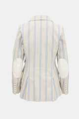 Smythe Striped Equestrian Blazer