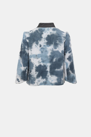 Smythe Tie Dye Open Front Jacket