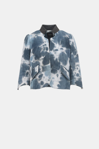 Smythe Tie Dye Open Front Jacket