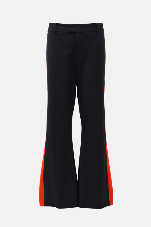 Smythe Tux Stripe Flared Trouser