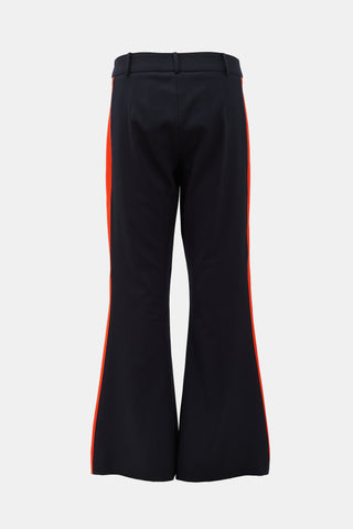 Smythe Tux Stripe Flared Trouser