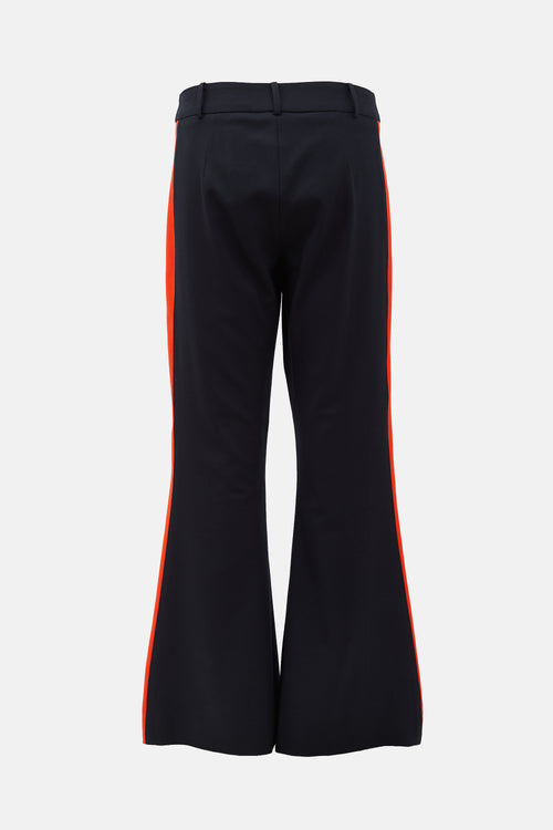 Smythe Tux Stripe Flared Trouser