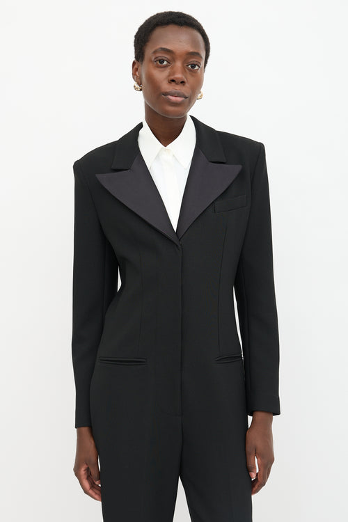 Smythe Tuxedo Jumpsuit