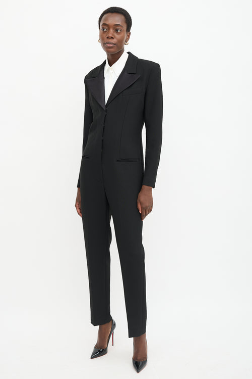 Smythe Tuxedo Jumpsuit