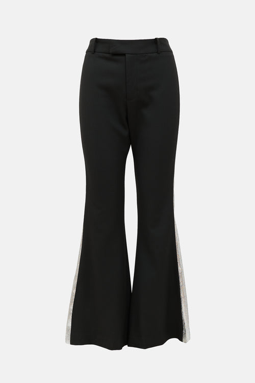Smythe Tuxedo Stripe Bootcut Trouser