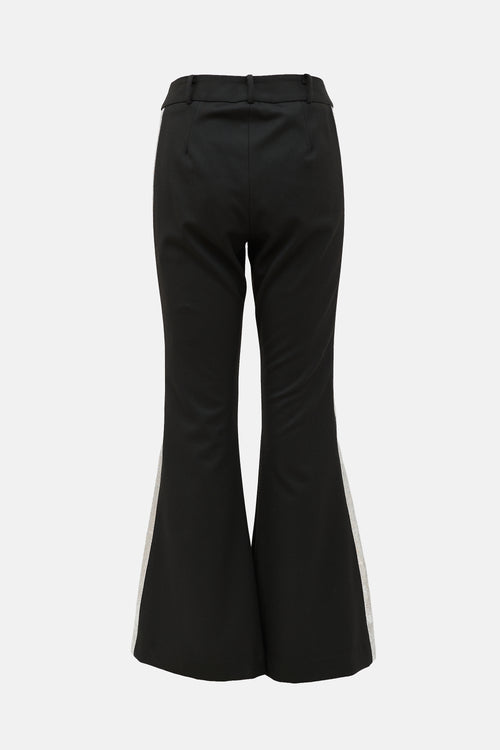 Smythe Tuxedo Stripe Bootcut Trouser
