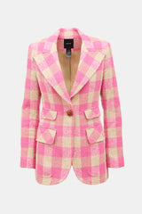 Smythe Tweed Checked Birkin Blazer