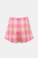 Smythe Tweed Checked Tap Shorts
