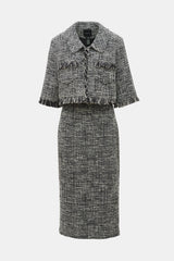 Smythe Tweed Fringe Set