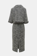 Smythe Tweed Fringe Set
