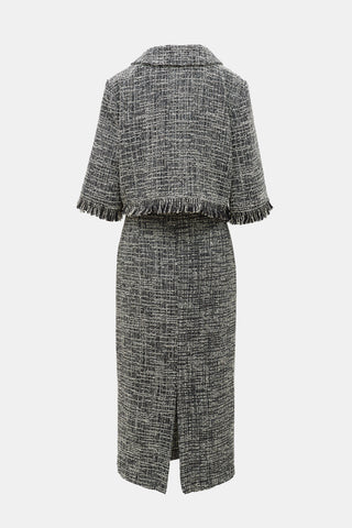 Smythe Tweed Fringe Set