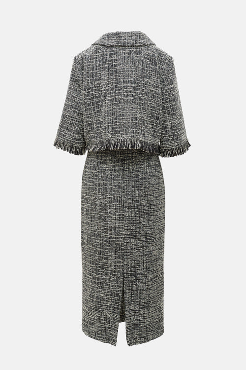 Smythe Tweed Fringe Set