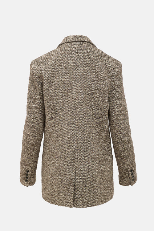 Smythe Tweed Oversized Blazer