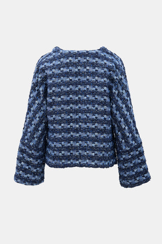 Smythe Tweed Pullover Top