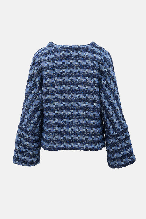 Smythe Tweed Pullover Top