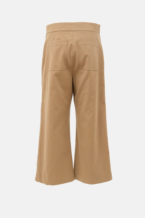 Smythe Utility Wide Leg Trouser