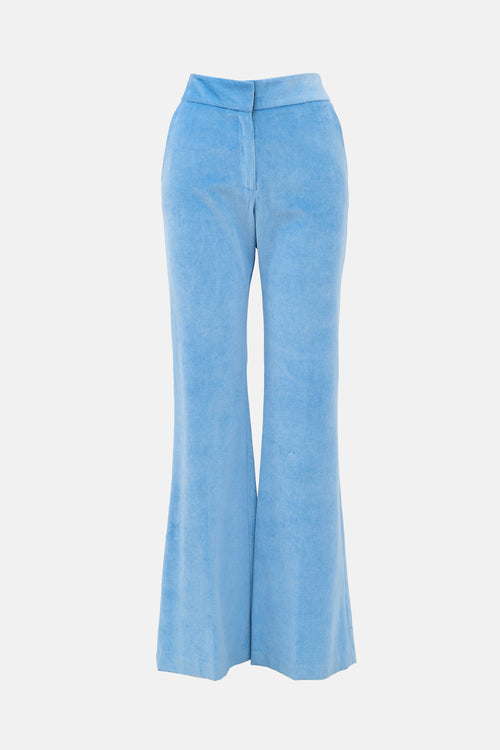 Smythe Velvet Flared Trouser
